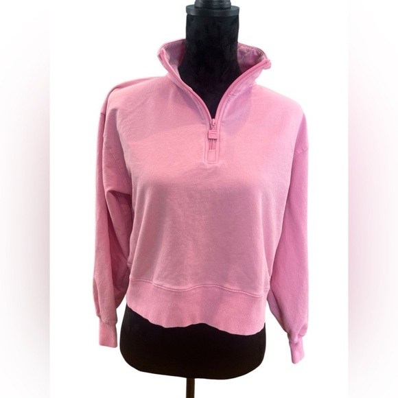 5 FOR $20 Fila Pink Quarter Zip Shirt Women's sz Small - Picture 1 of 6